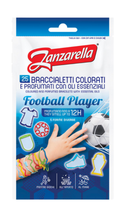 Zanzarella Braccialetti Football Player