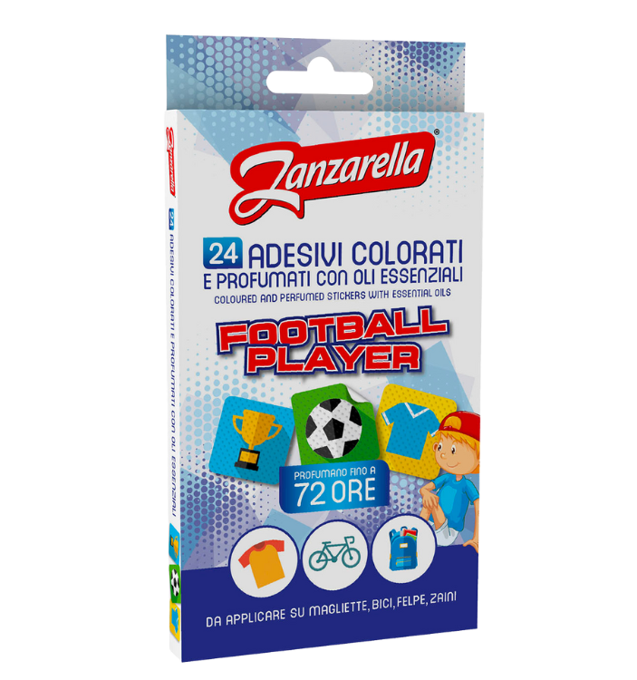  Zanzarella Adesivi  Football Player